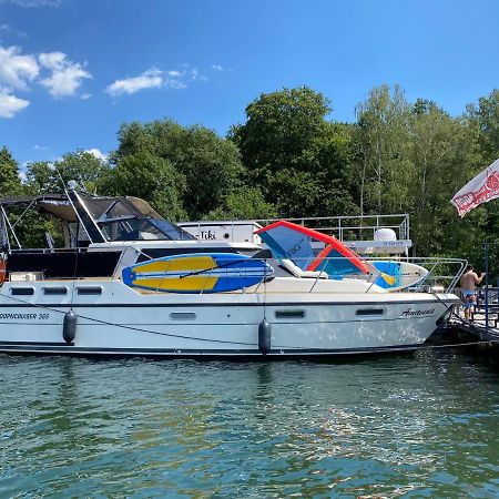 Luxusurlaub Auf Der Amavida Yacht / Scharmuetzelsee Bad Saarow Dış mekan fotoğraf